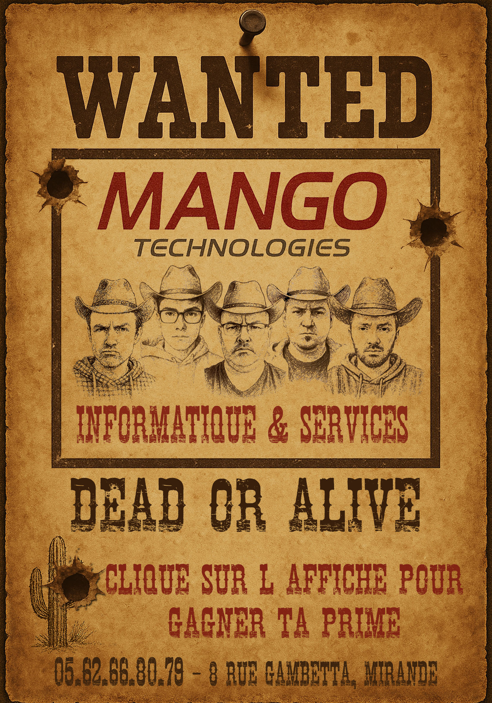 Affiche Mango Technologies